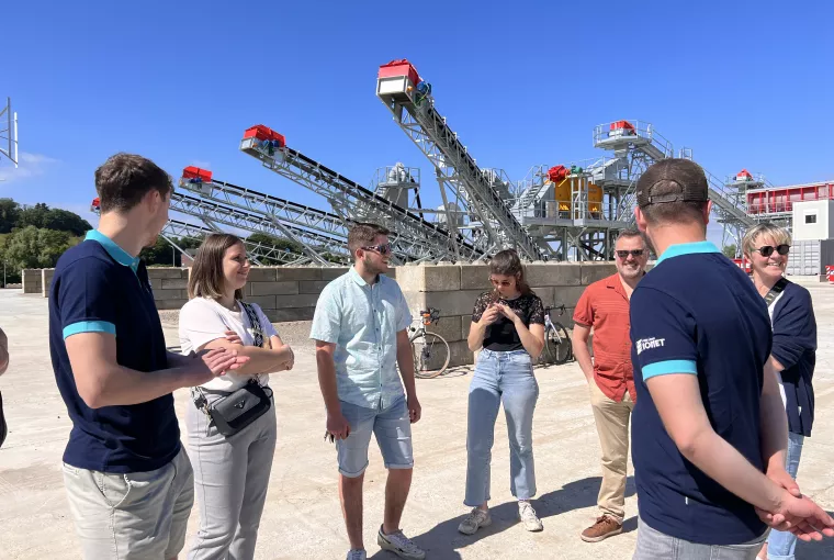 Family Day visite Hublet Floreffe usine lavage terres