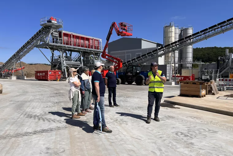 Family Day visite Hublet Floreffe usine lavage terres