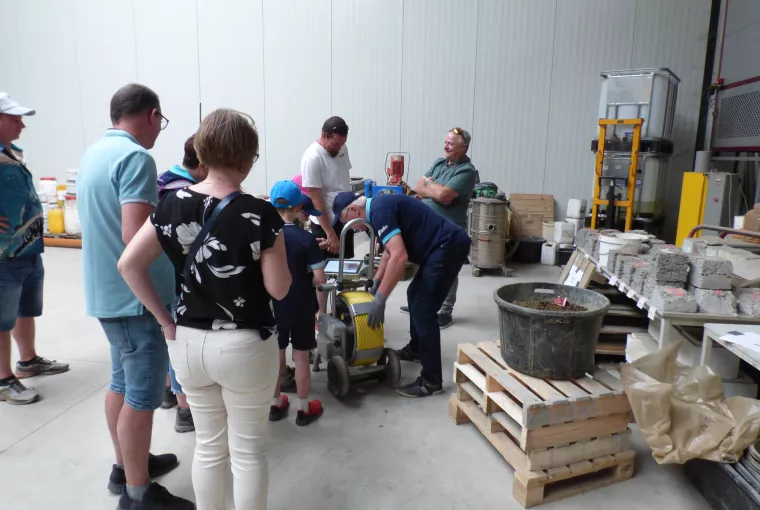 Visite du labo _ family day